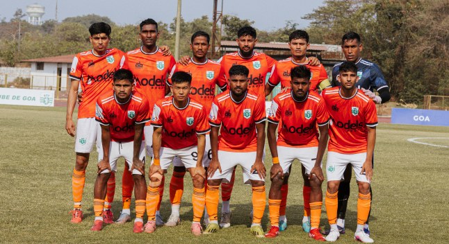 Sporting Clube de Goa squad team photo
