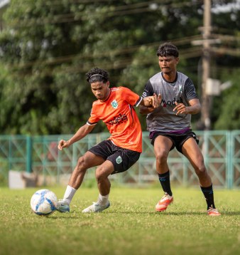 Sporting Clube De Goa Celebrates Its Victory